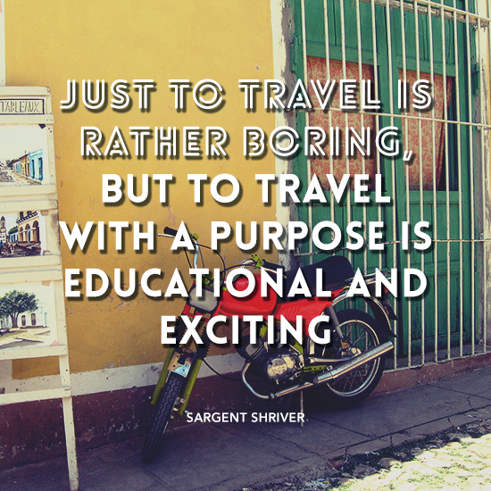 travel with a purpose andrea